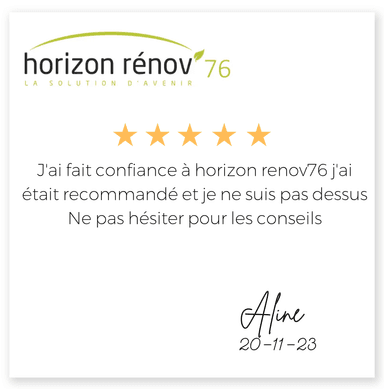 avis horizon renov 76 Aline