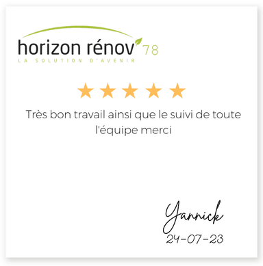 avis horizon renov 78 Yannick