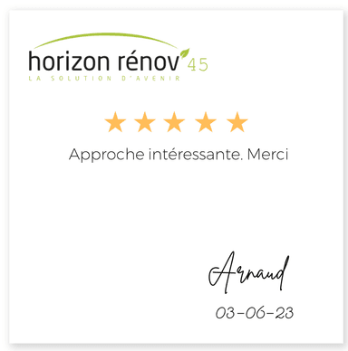avis horizon renov 45 Arnaud