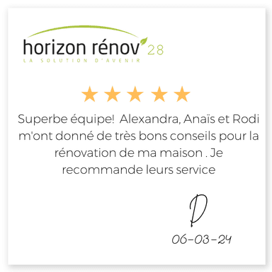 avis horizon renov 28 D