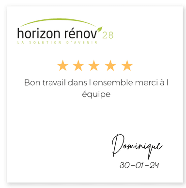 avis horizon renov 28 Dominique